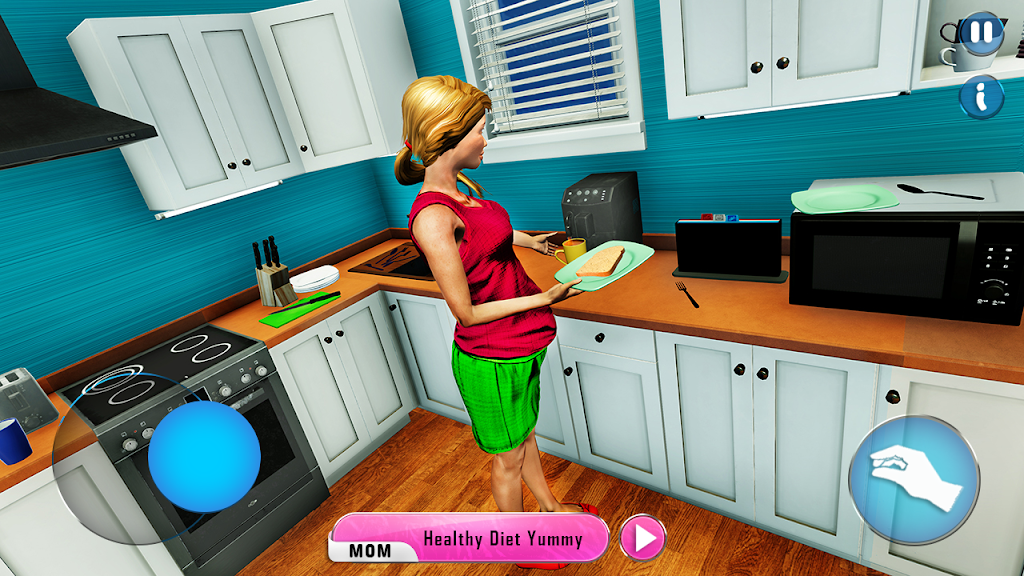 Pregnant Mom Baby Care Sim Tangkapan skrin 1