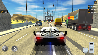 Heavy Traffic Rider Car Game স্ক্রিনশট 1