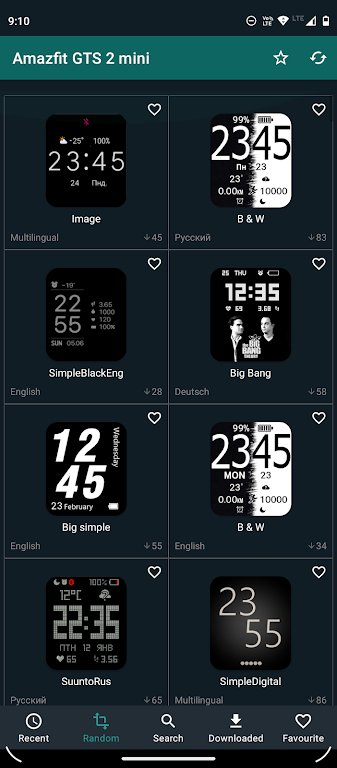 Watchfaces for Amazfit Watches 螢幕截圖 3