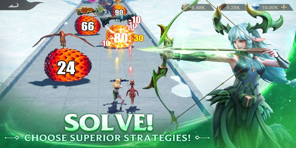 အေးခဲသောရဲတိုက်: ပဟေ les ိများနှင့် Chaos Mod apk