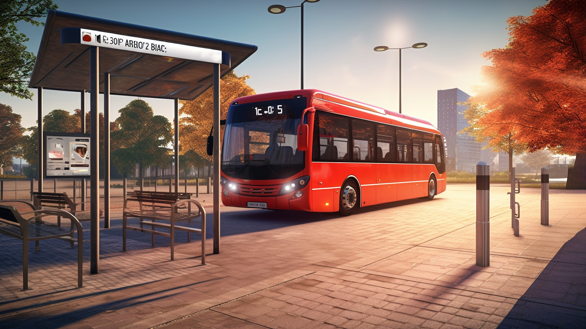 US Bus Simulator: 3D Bus Games Screenshot 2