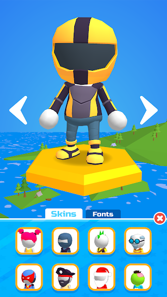 Do Not Fall .io Mod Ảnh chụp màn hình 0