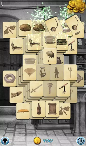Mahjong: A Wizards World Schermafbeelding 2