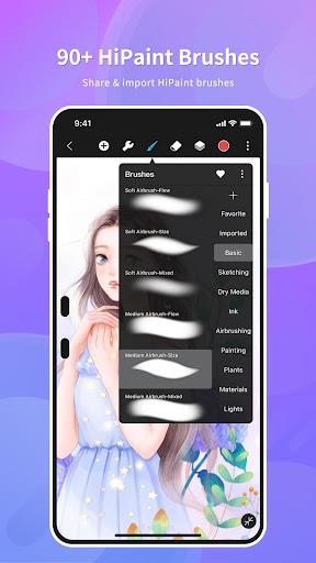 HiPaint - Paint Sketch & Draw Screenshot 0