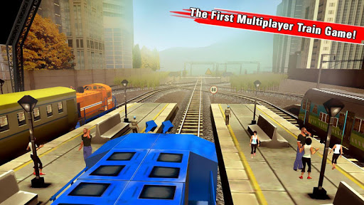 Train Racing Games 3D 2 Player 螢幕截圖 2