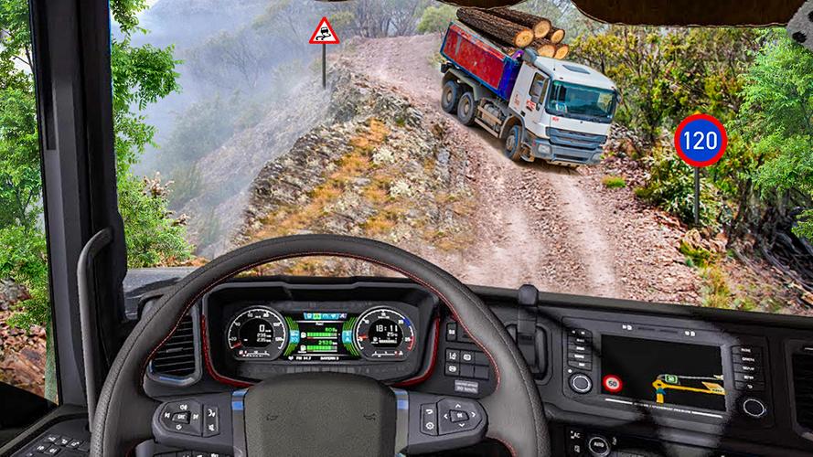 Heavy Truck Simulator Offroad 螢幕截圖 1