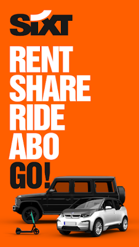 SIXT rent. share. ride. plus. 螢幕截圖 0