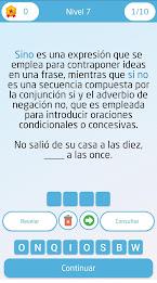 Ortografía y gramática Español ဖန်သားပြင်ဓာတ်ပုံ 0