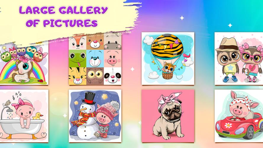 Kids Puzzles Offline 螢幕截圖 1