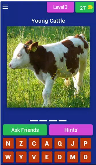 Animal Name: Male, Female, & Young (Animal Game) ဖန်သားပြင်ဓာတ်ပုံ 2