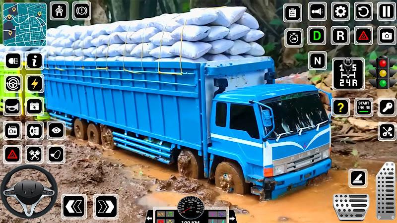 Offroad Mud Truck Driving Game 螢幕截圖 2