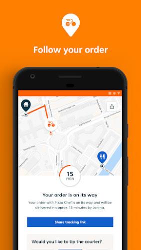Takeaway.com - Order Food ဖန်သားပြင်ဓာတ်ပုံ 3