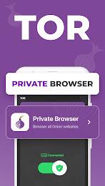 Private Onion Browser + VPN Скриншот 1
