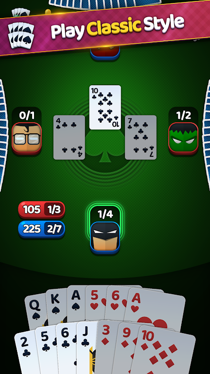 Spades Classic - Card Game 螢幕截圖 1