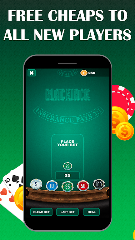 Royal Blackjack 21 螢幕截圖 2