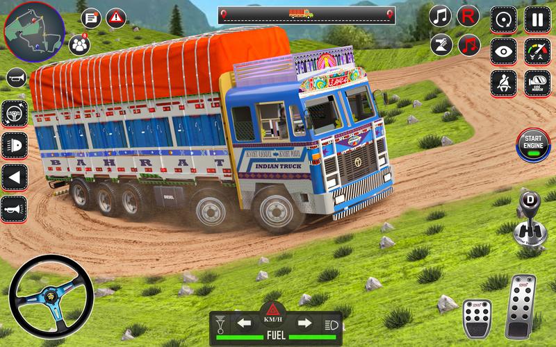 Indian Truck Drive Truck Games Captura de tela 2