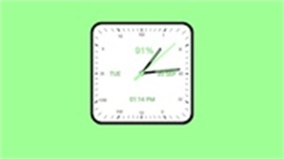Analog Clock Square Cloassic 螢幕截圖 2