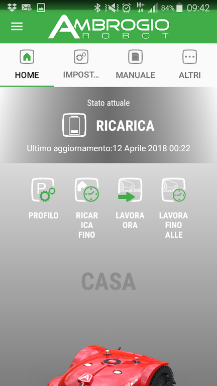 Schermata Ambrogio Remote 1
