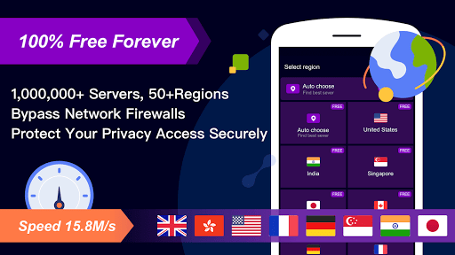 VPN Space - Secure & Fast VPN 螢幕截圖 3