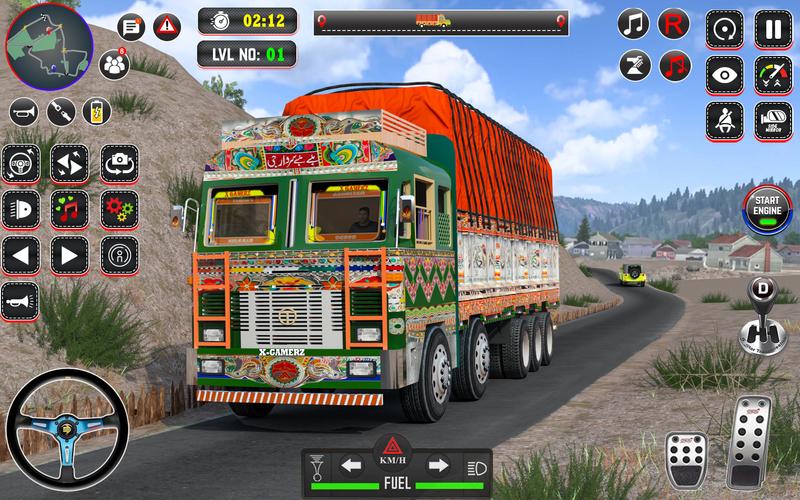 Indian Truck Drive Truck Games Captura de tela 1