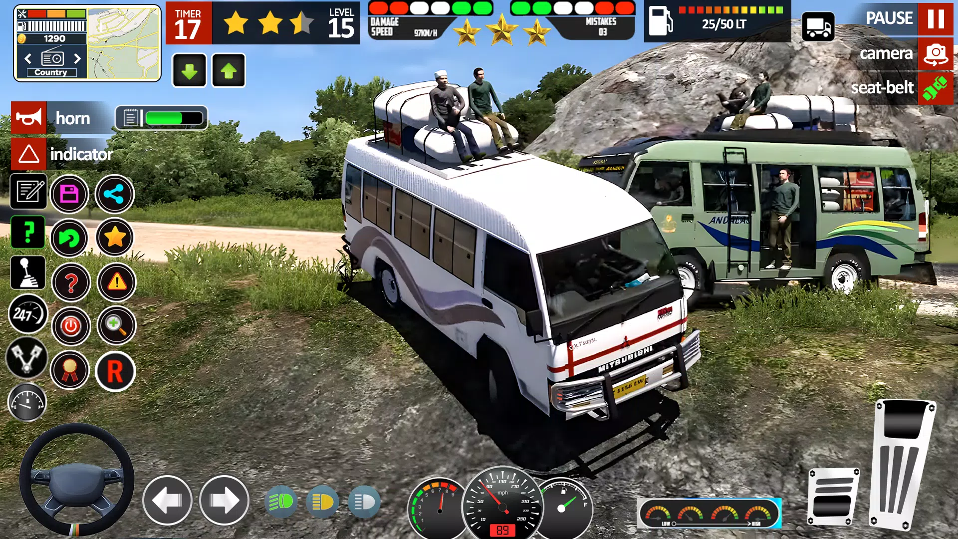 Mini Bus Game: Bus Driving 3D 螢幕截圖 3