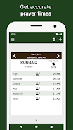 Prayer times: Qibla & Azan Schermafbeelding 1