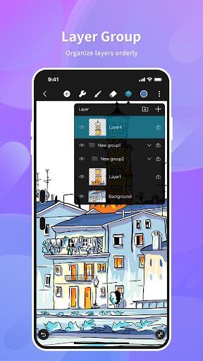 HiPaint - Paint Sketch & Draw Screenshot 1