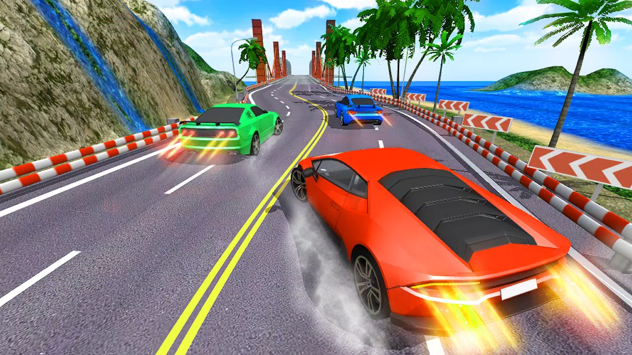 Highway Traffic Drift Cars Racer 螢幕截圖 0