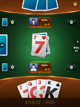 Pişti Online HD - İnternetsiz Screenshot 3