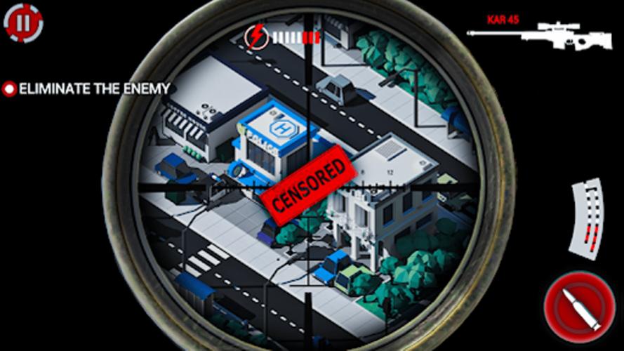 Stickman Sniper Shooter games 螢幕截圖 1