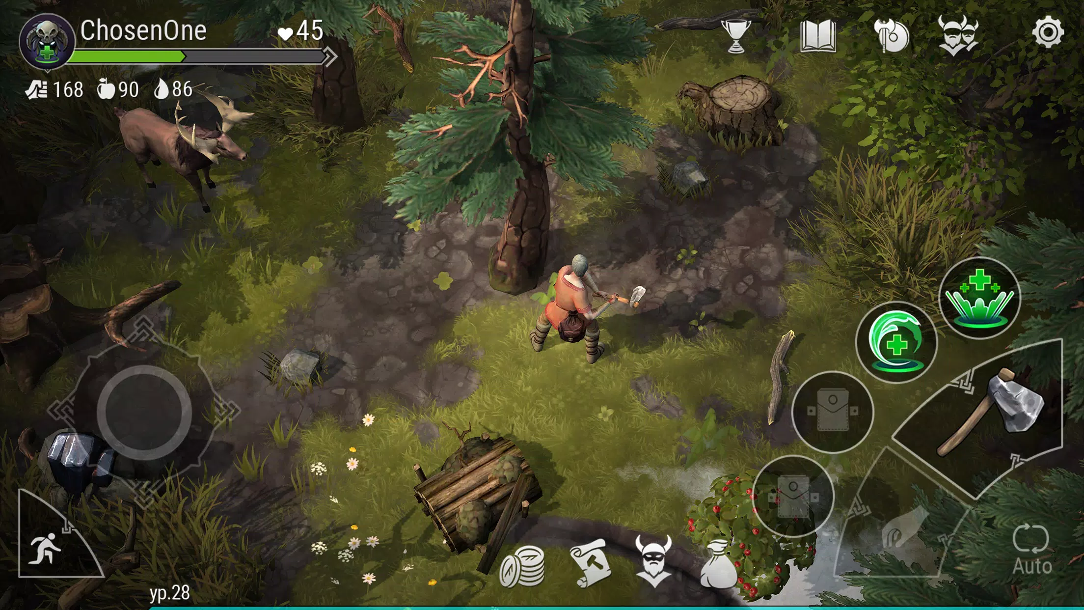 Frostborn: Action RPG 螢幕截圖 0