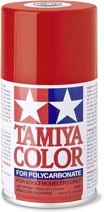 Tamiya Tamiya 86034 PS-34 Jasnoczerwony spray farba, 100 ml spray