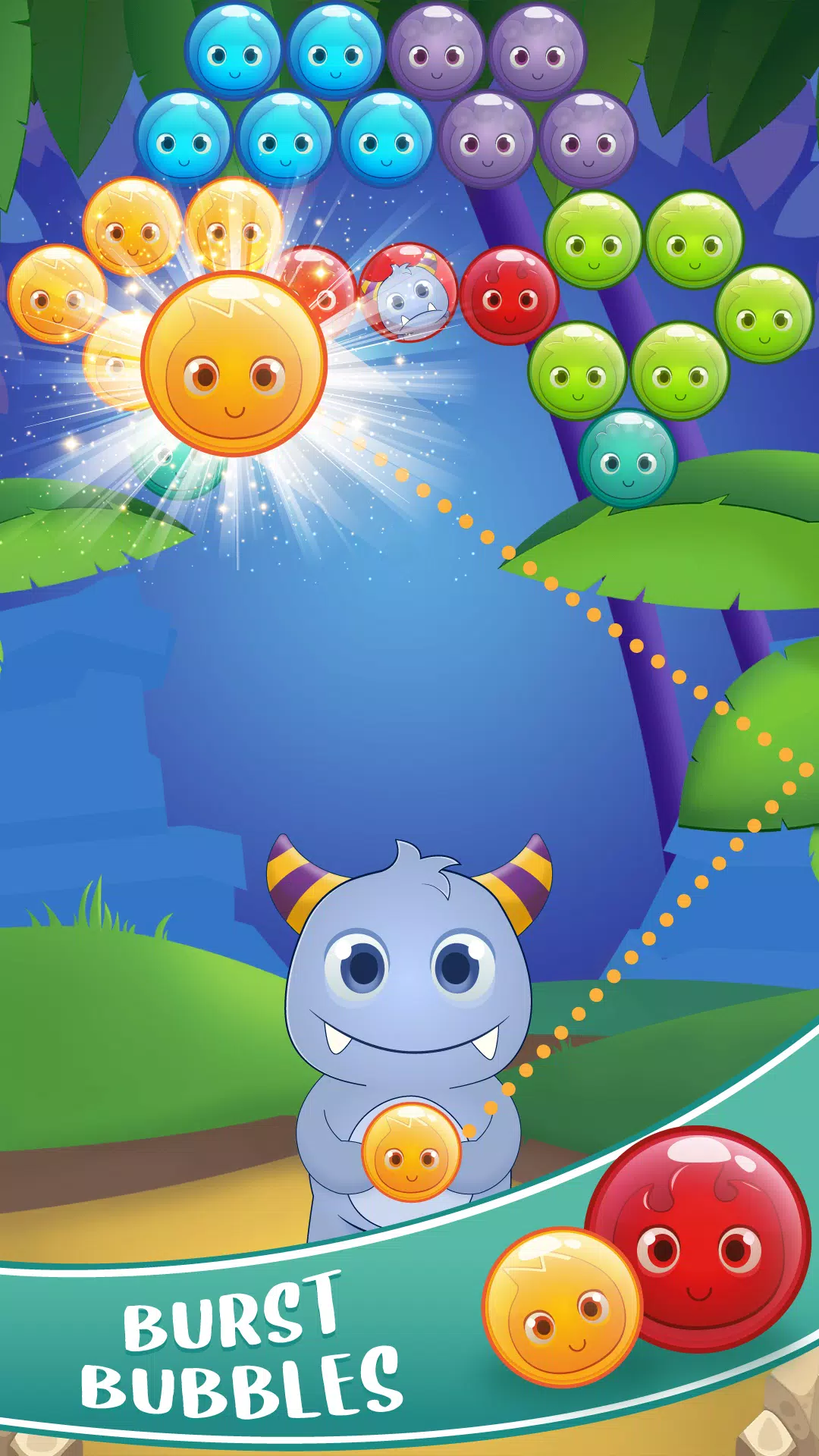 Bubble friends rescue ဖန်သားပြင်ဓာတ်ပုံ 1