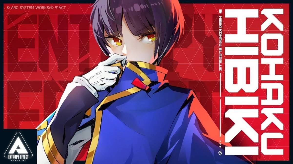 Hibiki del efecto de entropía BlazBlue