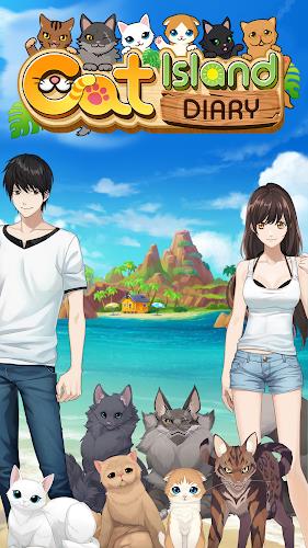 Cat Island Diary~Happy Match 3 螢幕截圖 0