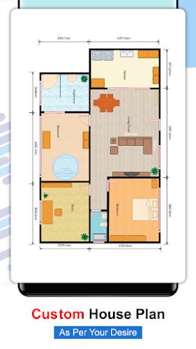 Modern House Design Draw House Captura de tela 3