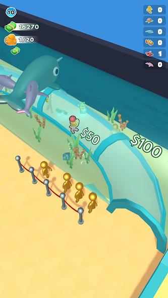 Aquarium Land - Fishbowl World Mod स्क्रीनशॉट 3