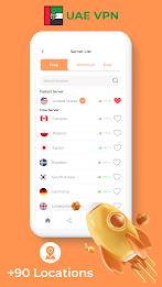 UAE VPN - Fast & Private Proxy应用截图第2张