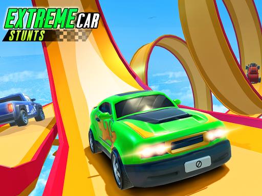 Mega Ramp Car Stunt-Car Racing 螢幕截圖 2