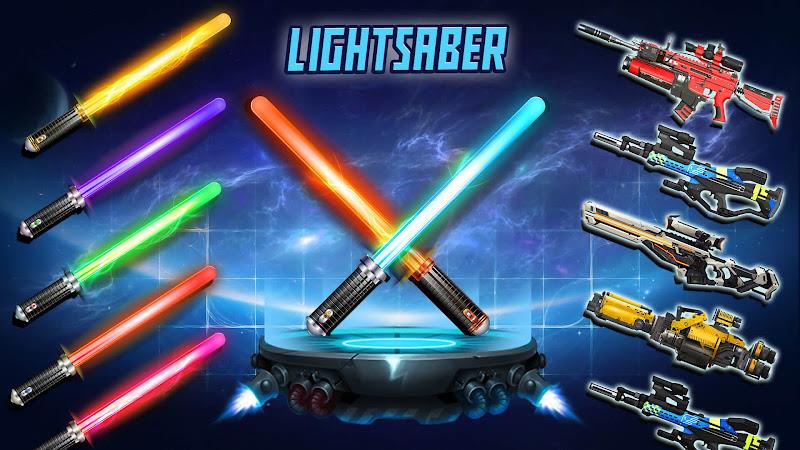 Schermata Lightsaber Gun Sound Simulator 2