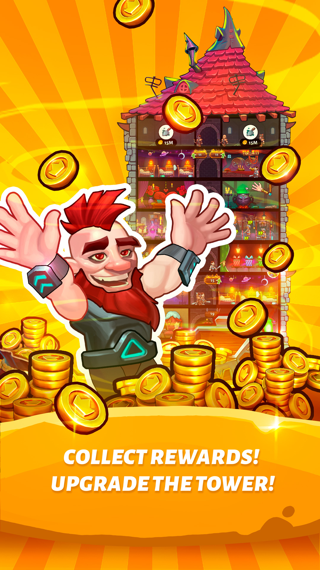 Idle Magic Tower: Heroes 螢幕截圖 1