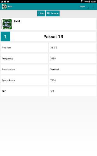 Schermata TV Sat Info Pakistan 0