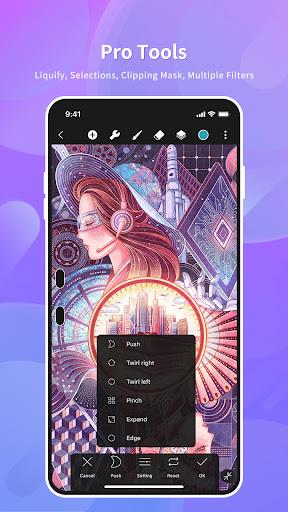 HiPaint - Paint Sketch & Draw Screenshot 2