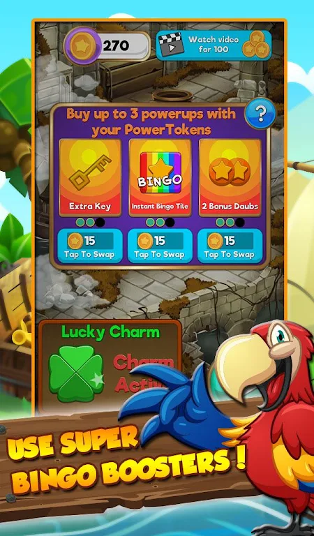 Bingo Treasure Quest - Paradise Island Riches 螢幕截圖 3
