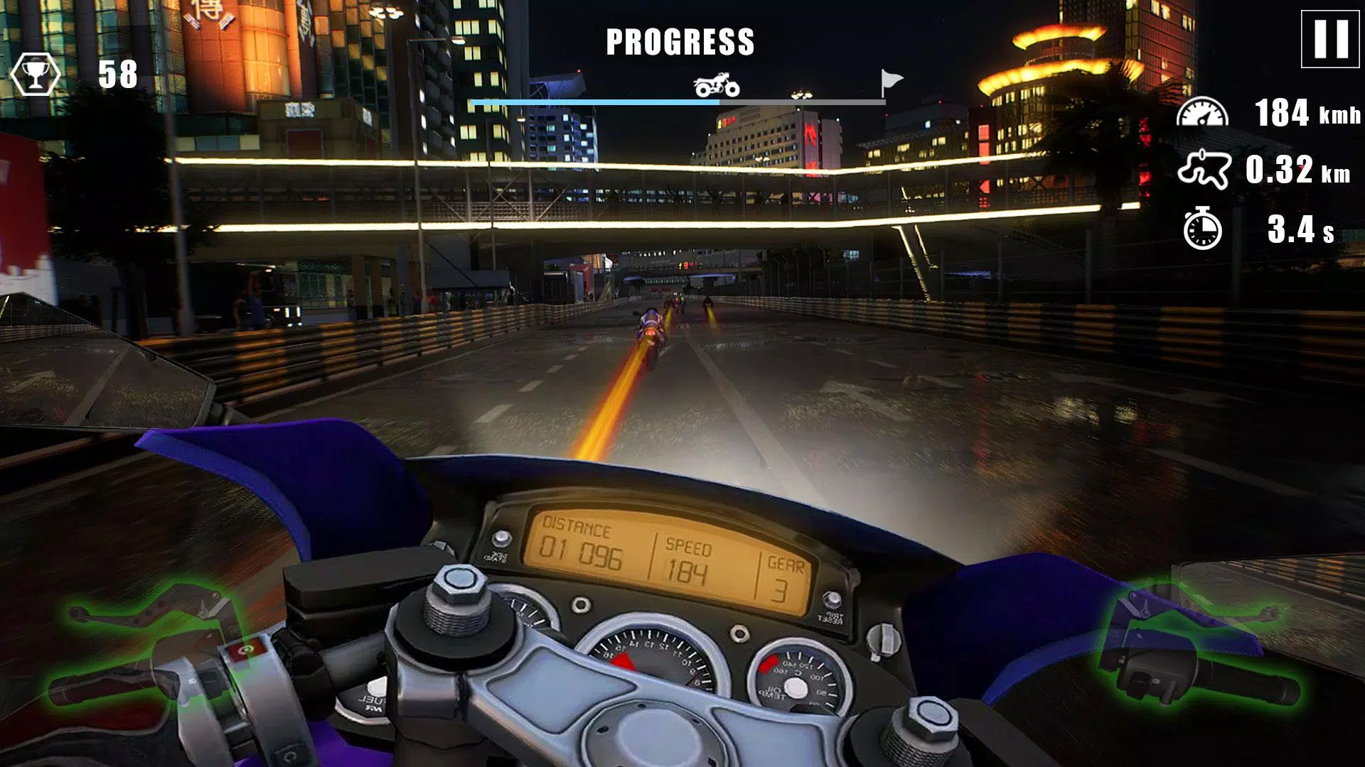 Moto Bike Race : Driving Car 螢幕截圖 1