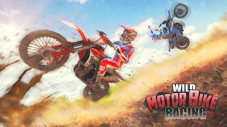 Wild Motor Bike Offroad Racing Tangkapan skrin 0