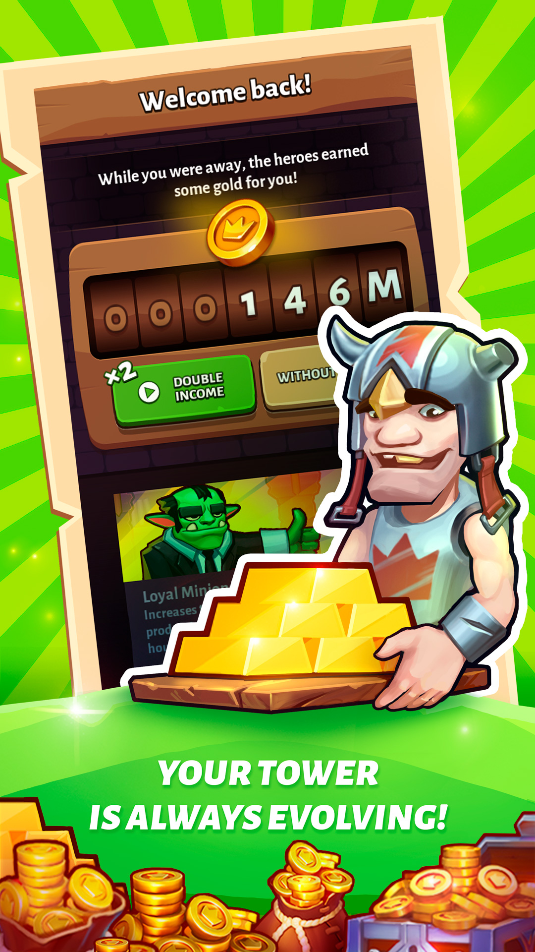 Idle Magic Tower: Heroes 螢幕截圖 3