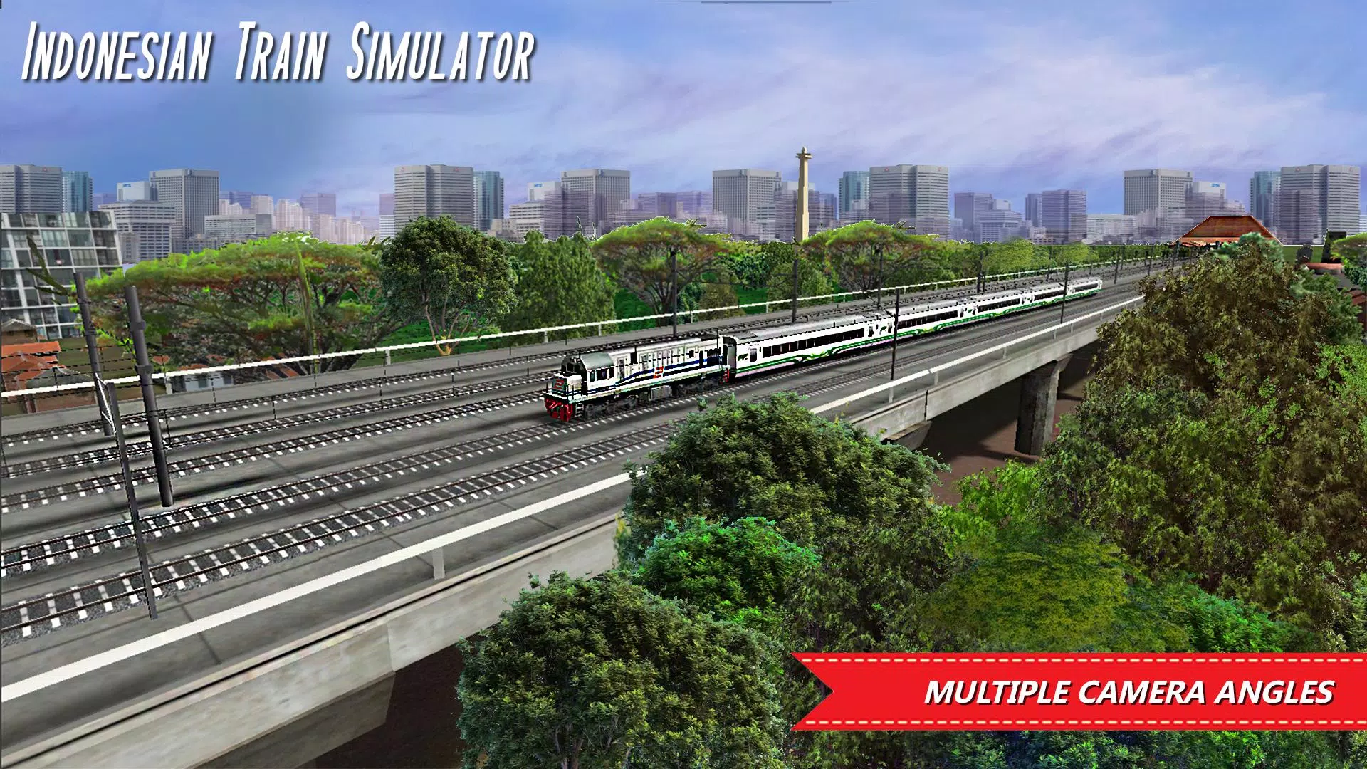 Indonesian Train Sim: Game 螢幕截圖 0