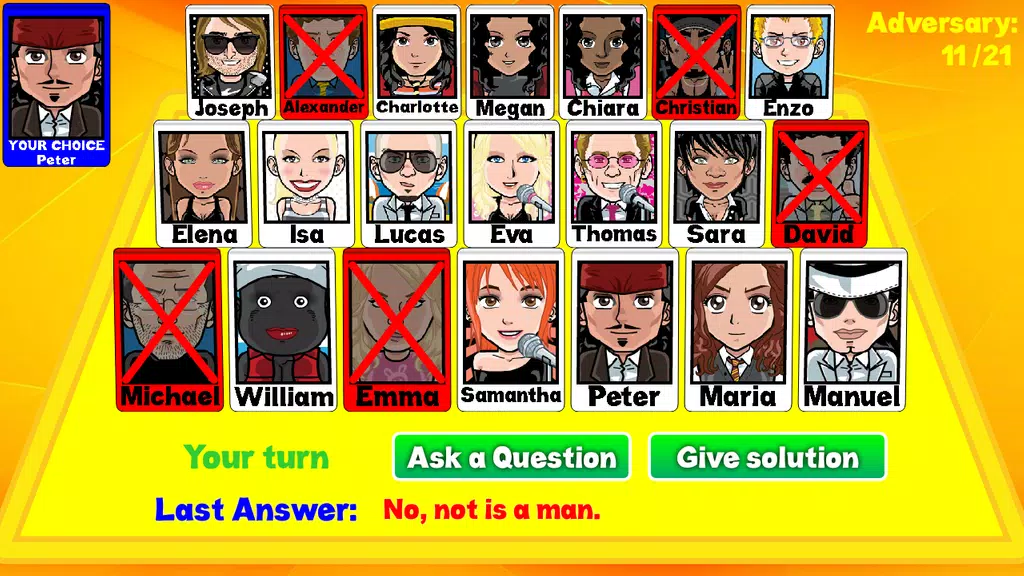 Guess who the character is Zrzut ekranu 0