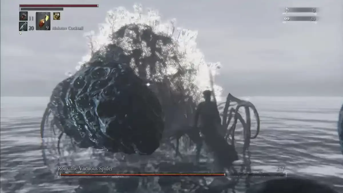 Here is the best Bloodborne Boss Order - Rom, the Vacuous Spider